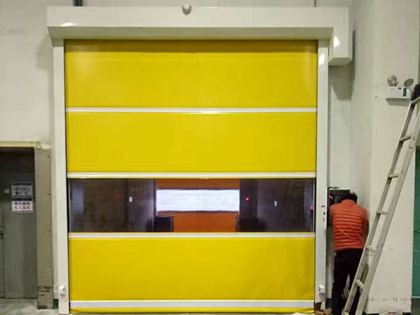 电动pvc快速卷帘门