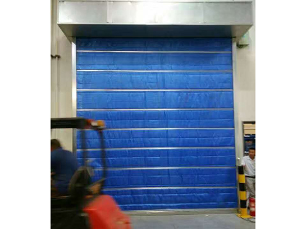 电动无极布防火卷帘门