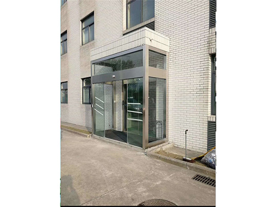 电动玻璃感应门